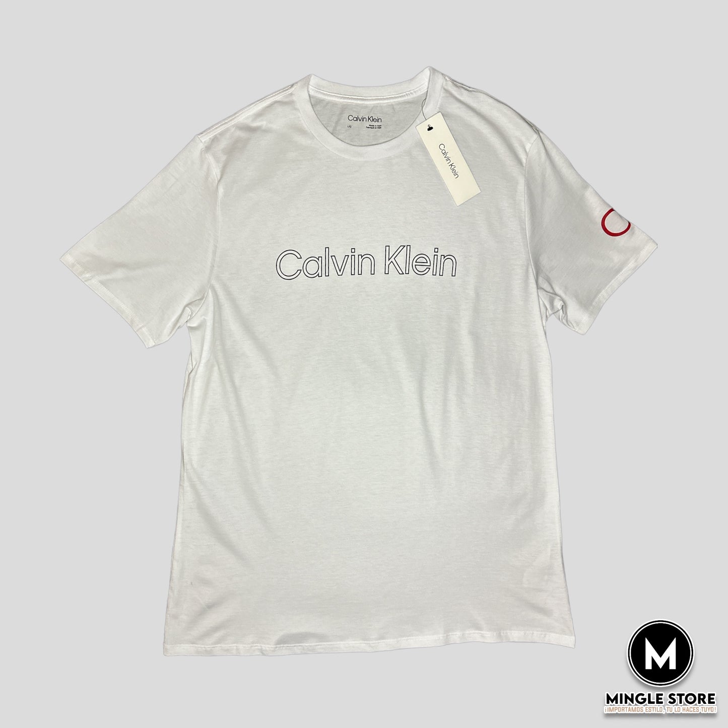 Calvin Klein Camiseta Blanca con Logo