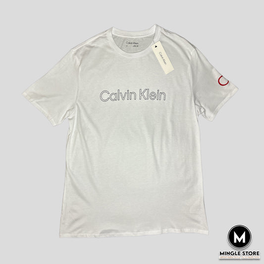 Calvin Klein Camiseta Blanca con Logo