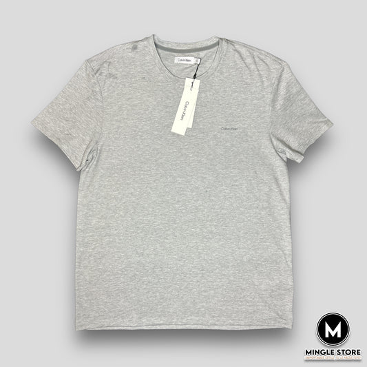 Calvin Klein Camiseta Gris con Logo