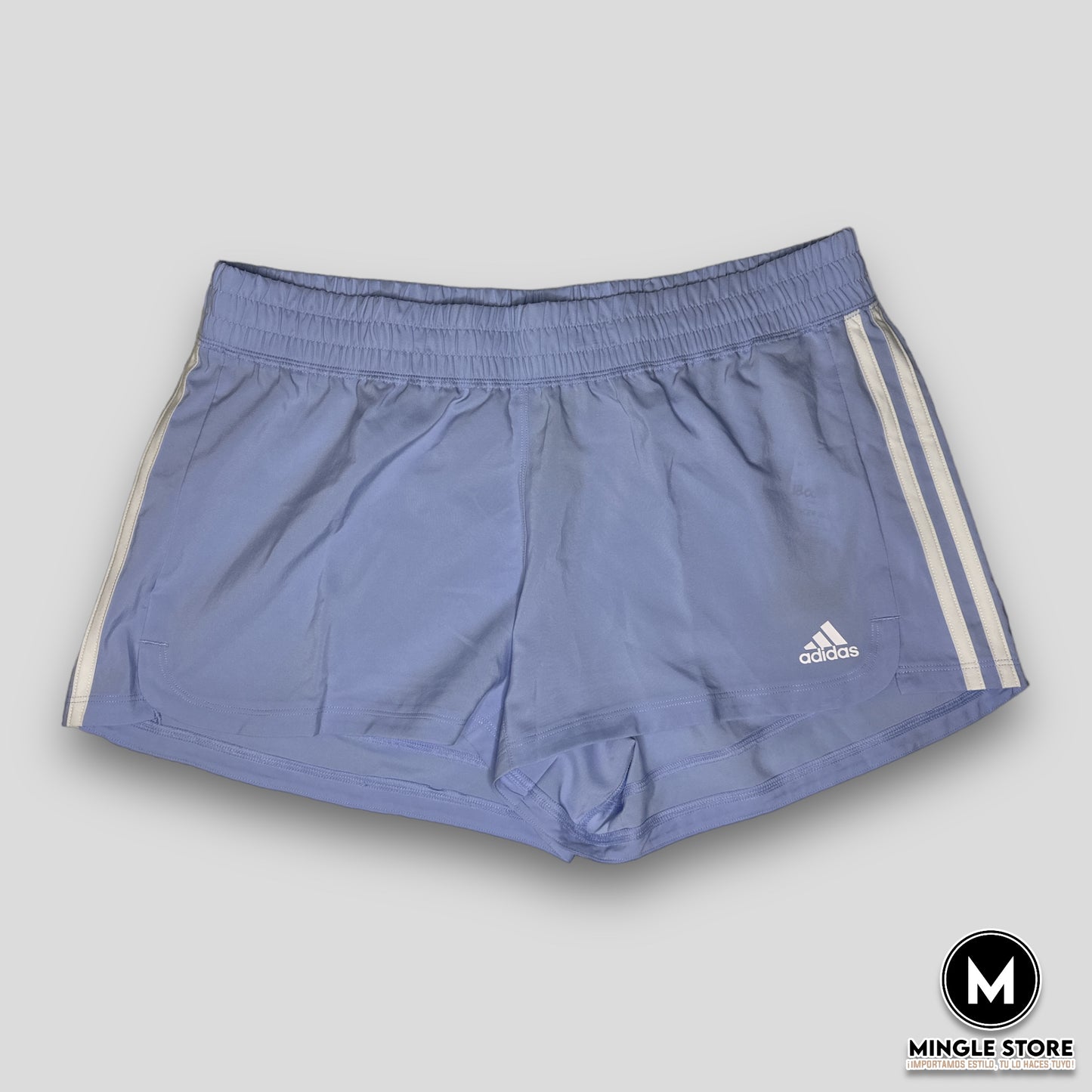 PANTALONETA DEPORTIVA CELESTE ADIDAS