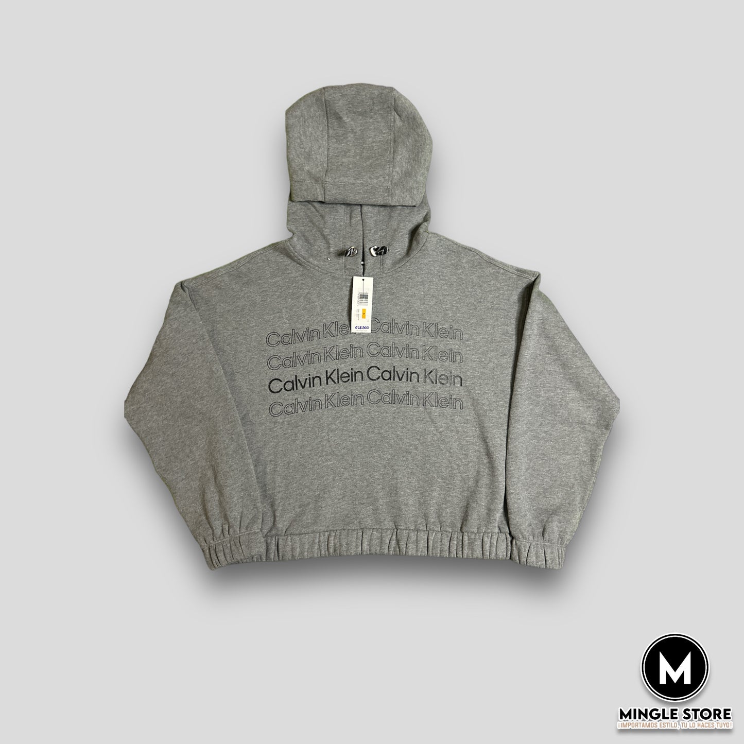 SUDADERA GRIS CALVIN KLEIN