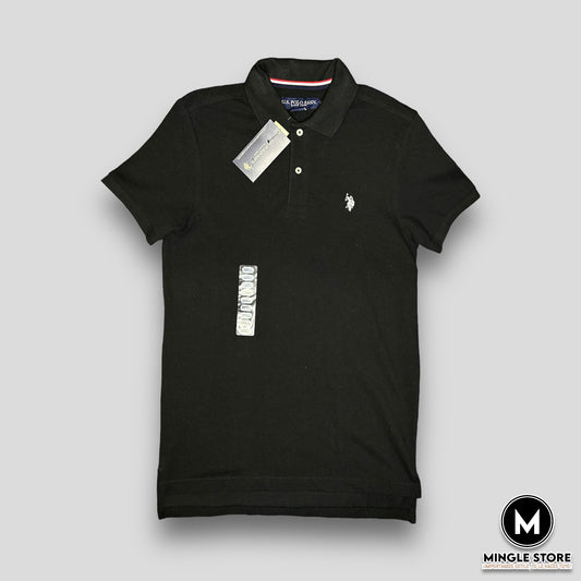 CAMISETA TIPO POLO NEGRA U.S. POLO ASSN