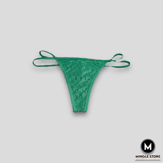 TANGA VERDE PINK