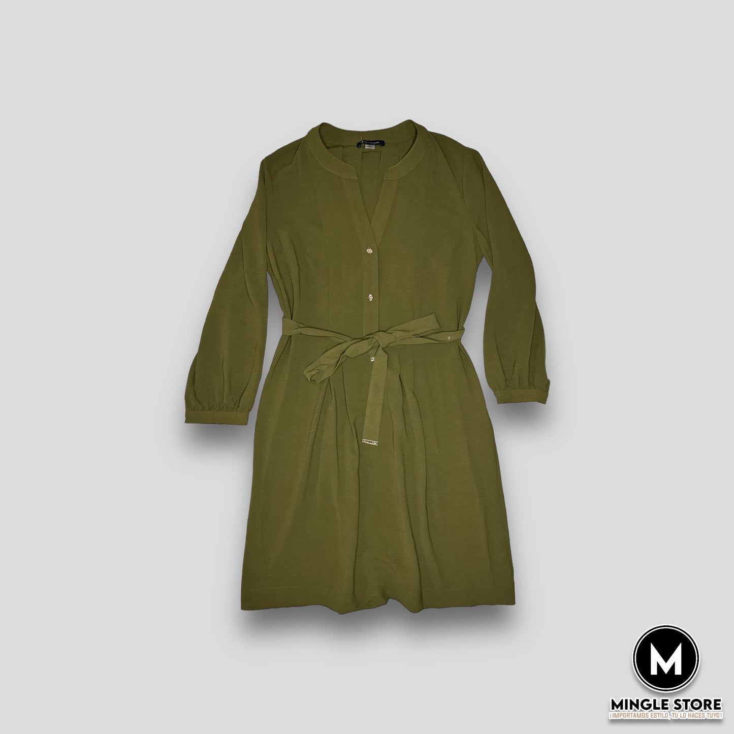 VESTIDO VERDE TOMMY