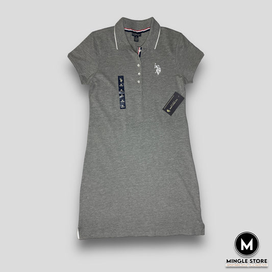 VESTIDO GRIS U.S. POLO ASSN