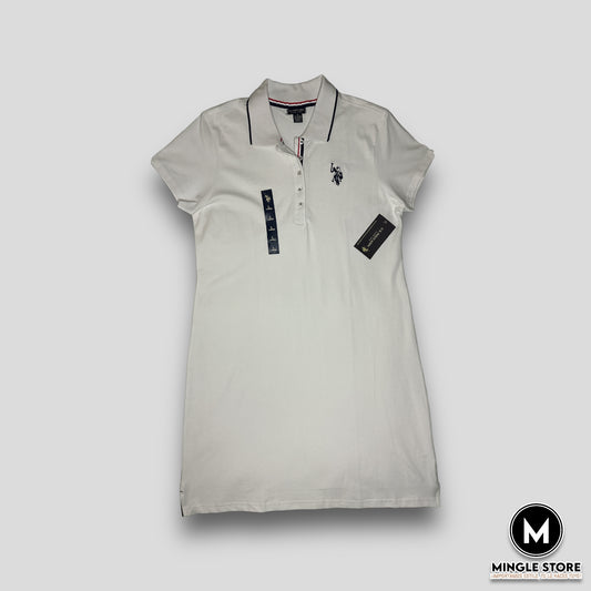 VESTIDO BLANCO U.S. POLO ASSN